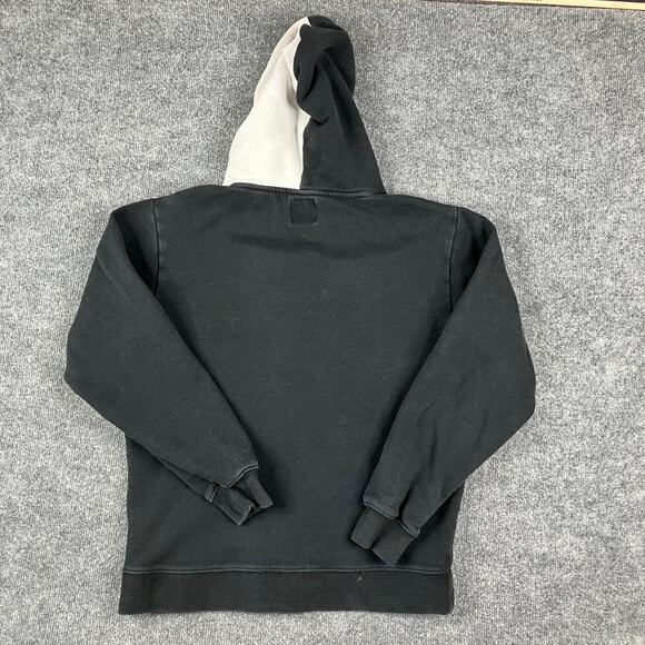 Ranboo Hoodie Mens M Black White Colorblock 2021 Crown Logo Pullover Gamer - Picture 10 of 11